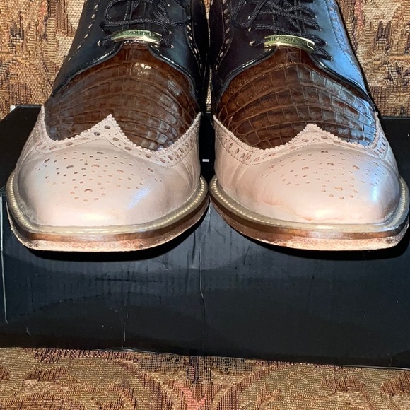 Genuine Crocodile Belvedere Mens Size 13 - Picture 7 of 14